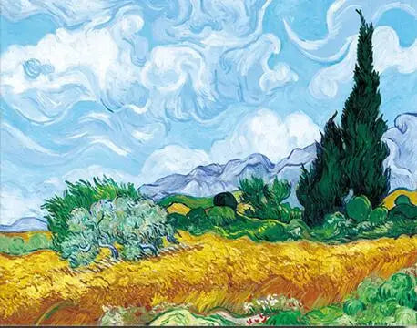 Starry Night Canvas Paintings