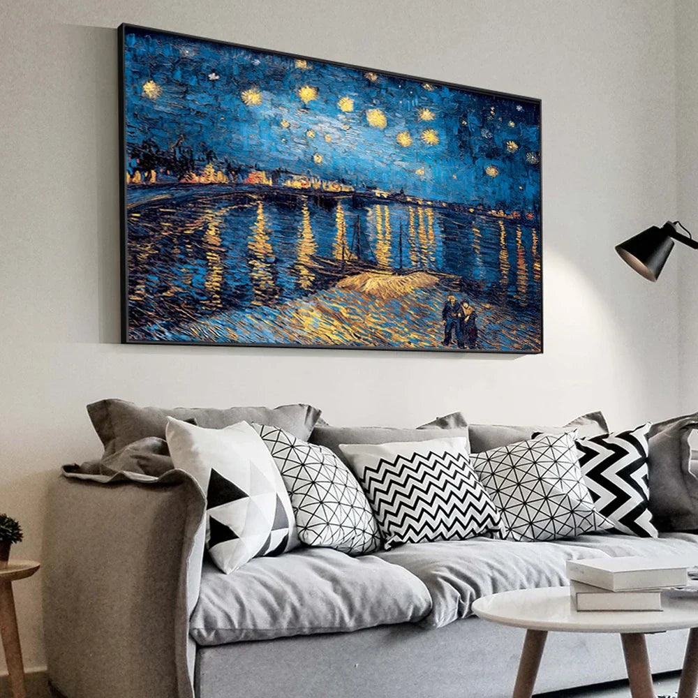Starry Night Canvas Paintings