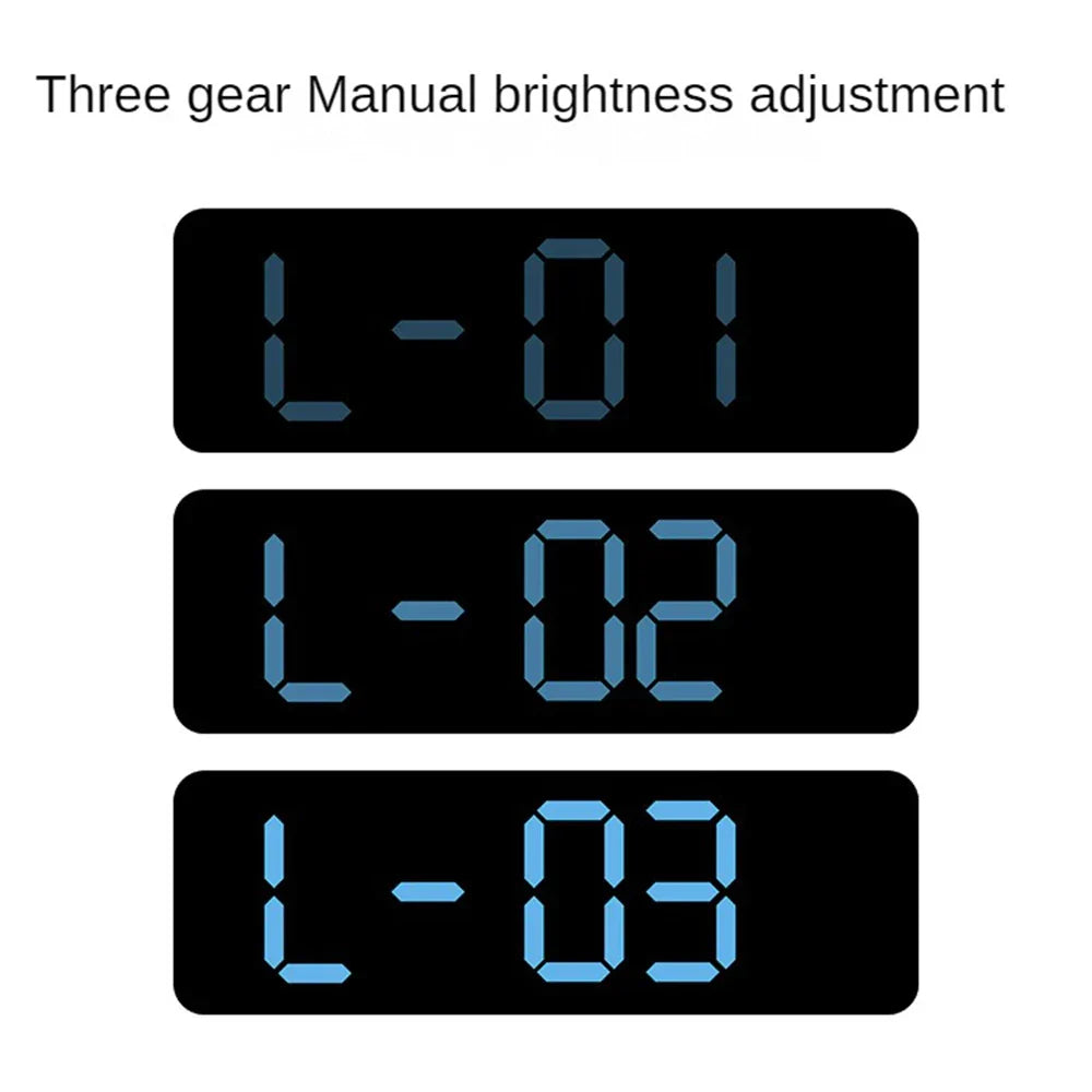 Large Digital Wall Clock