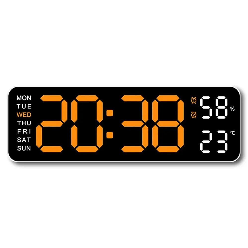 Large Digital Wall Clock