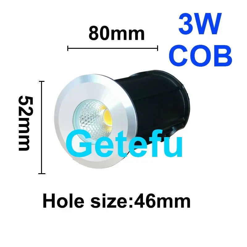 10PCS LED Underground light 10W15W COB Floor Lamp Outdoor Ground Spot Landscape Garden Square Path Buried Yard 110V220V 12V IP68