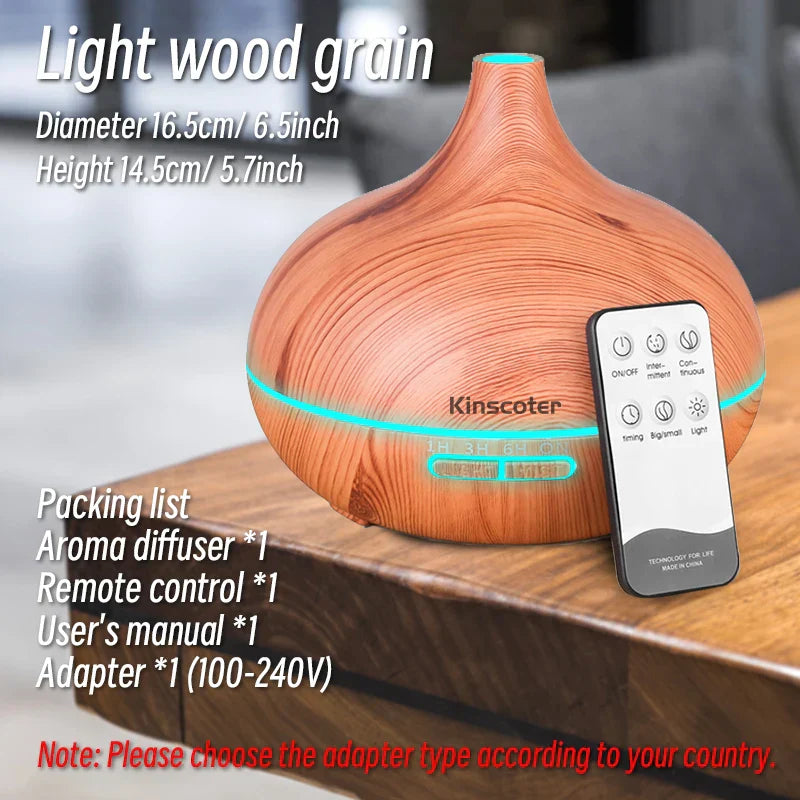 500ml Aromatherapy Essential Oil Diffuser
