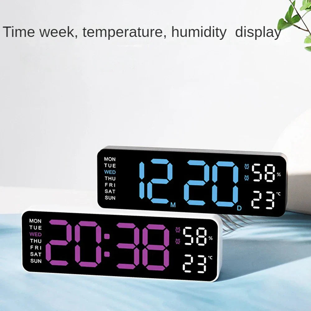 Large Digital Wall Clock