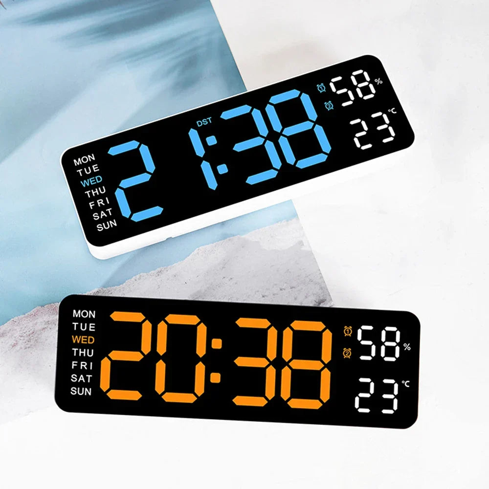 Large Digital Wall Clock