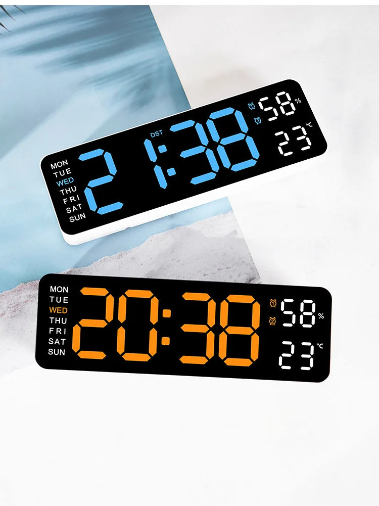 Large Digital Wall Clock